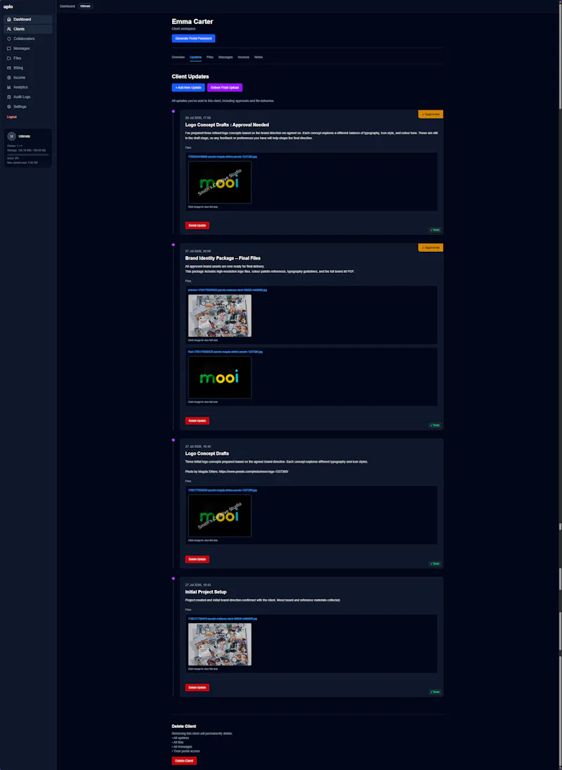 uplo screenshot 2