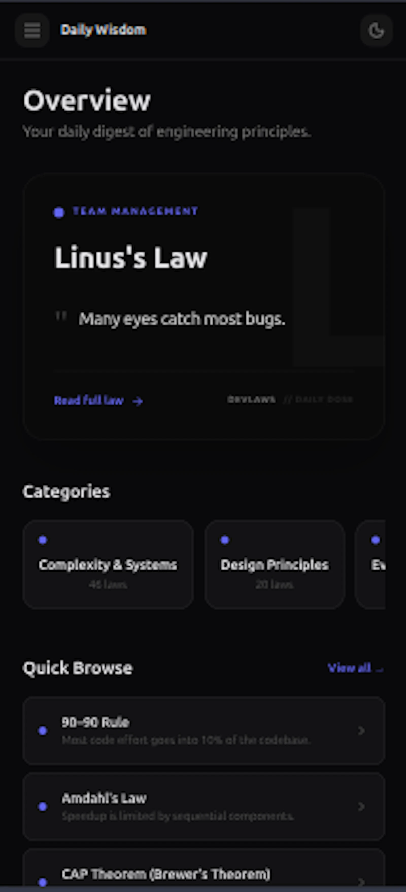 DevLaws screenshot 3