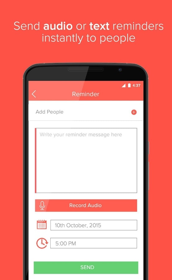 RemindZapp - If your friends forget, Zapp 'em! gallery image