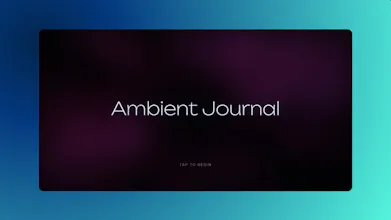 Ambient Journal gallery image