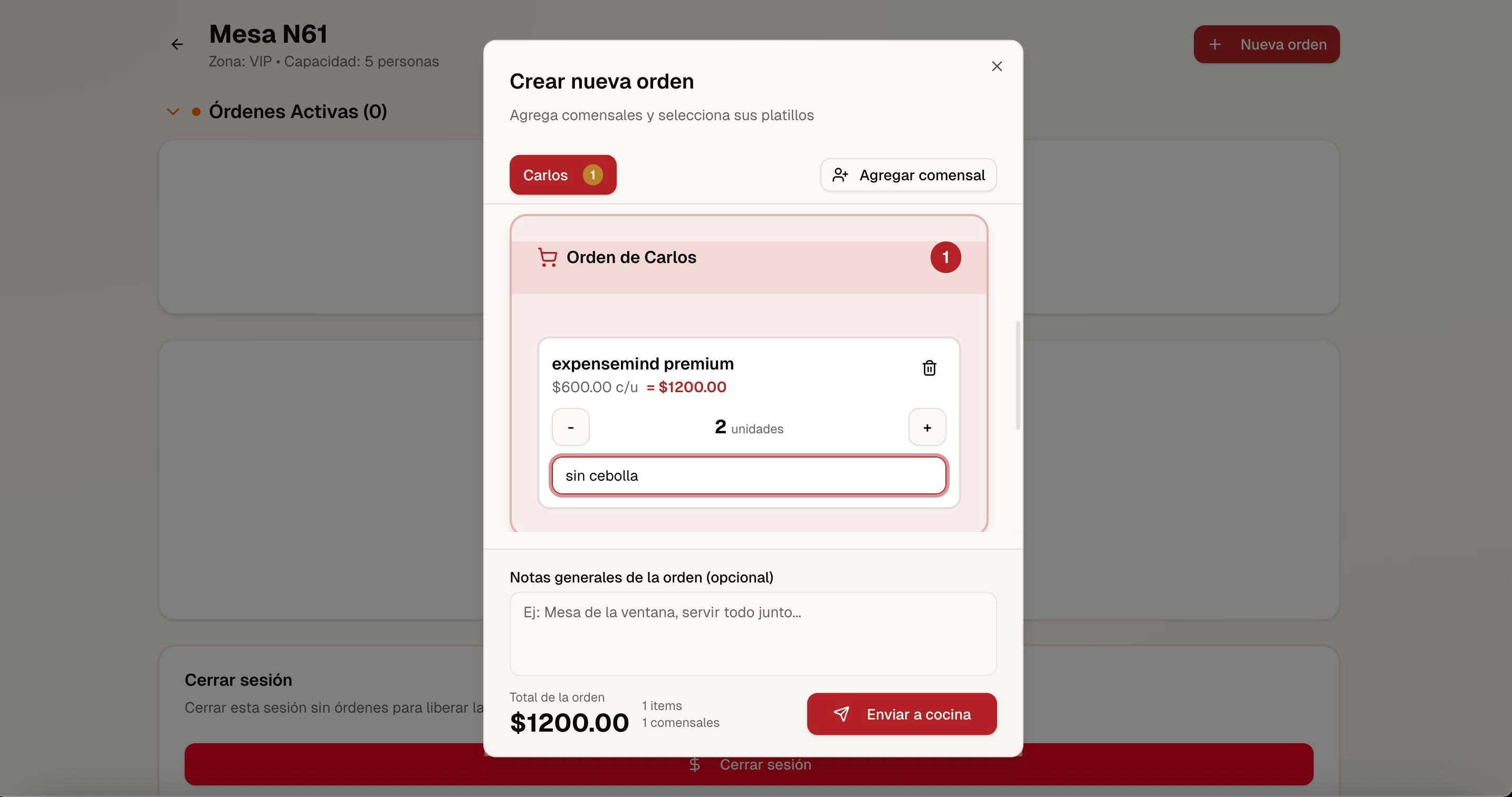 RestauranTop - Screenshot 5 showing product features and functionality