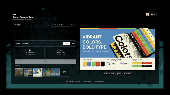 Nano Banana Playground产品图