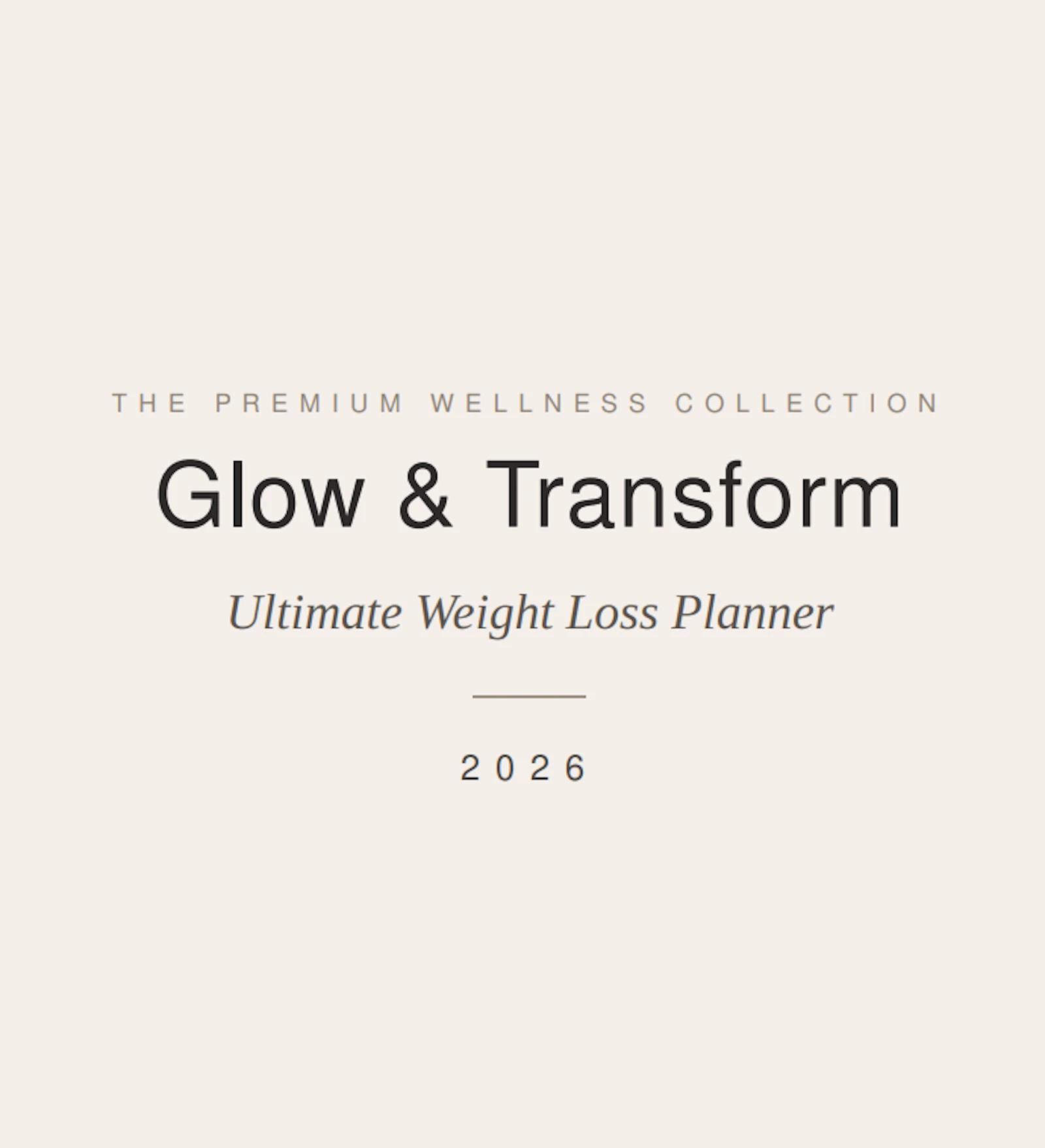 Weight Loss Planner screenshot 1