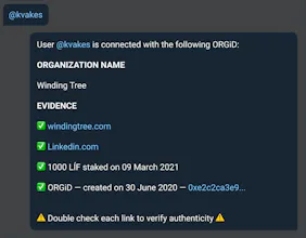 ORGiD Bot gallery image