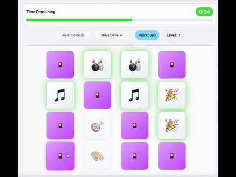 Memory Rush Game gallery image