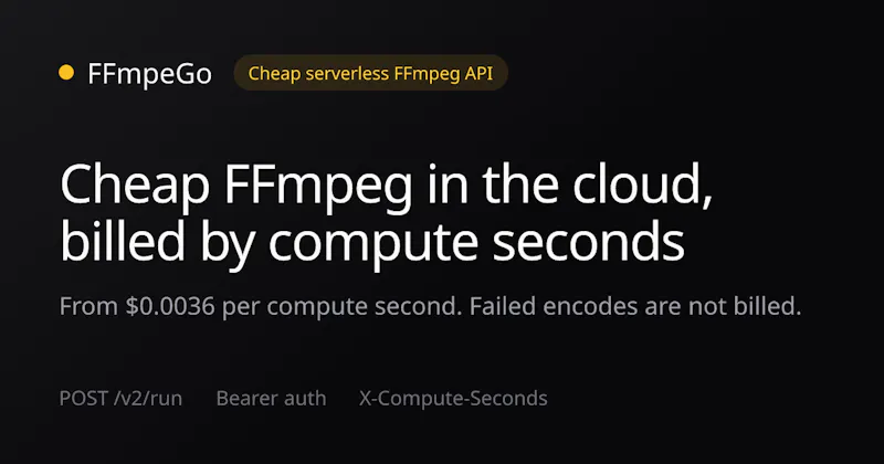 FFmpeGo screenshot 1