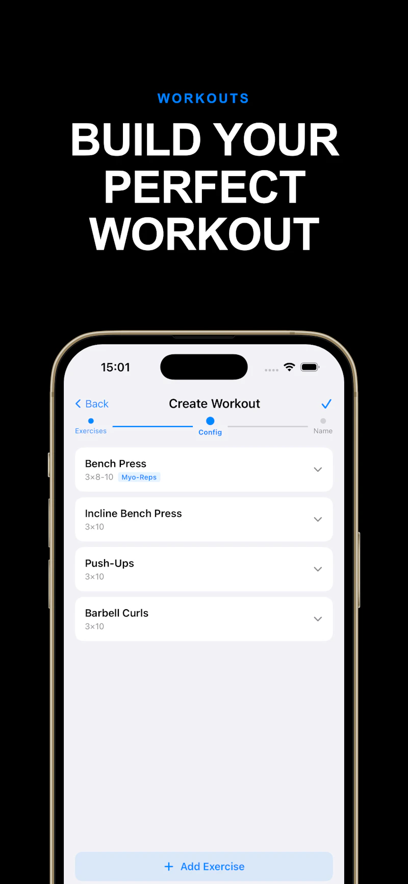 LiftWise - Gym Tracker screenshot 1