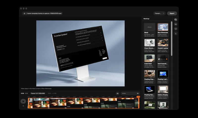 Framecast — Turn Any Website Into Video screenshot 2