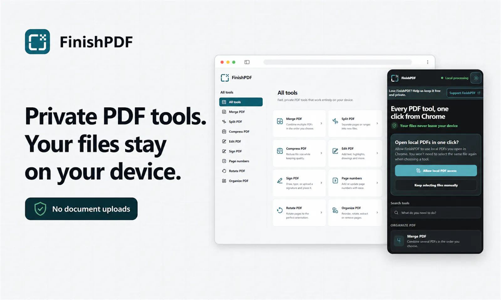 FinishPDF screenshot 2