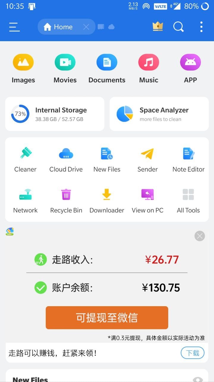 Media Pengurus Fail untuk Android - Pindahkan dan edit Android dengan mudah 1