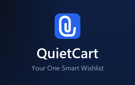 QuietCart Chrome Extension gallery image