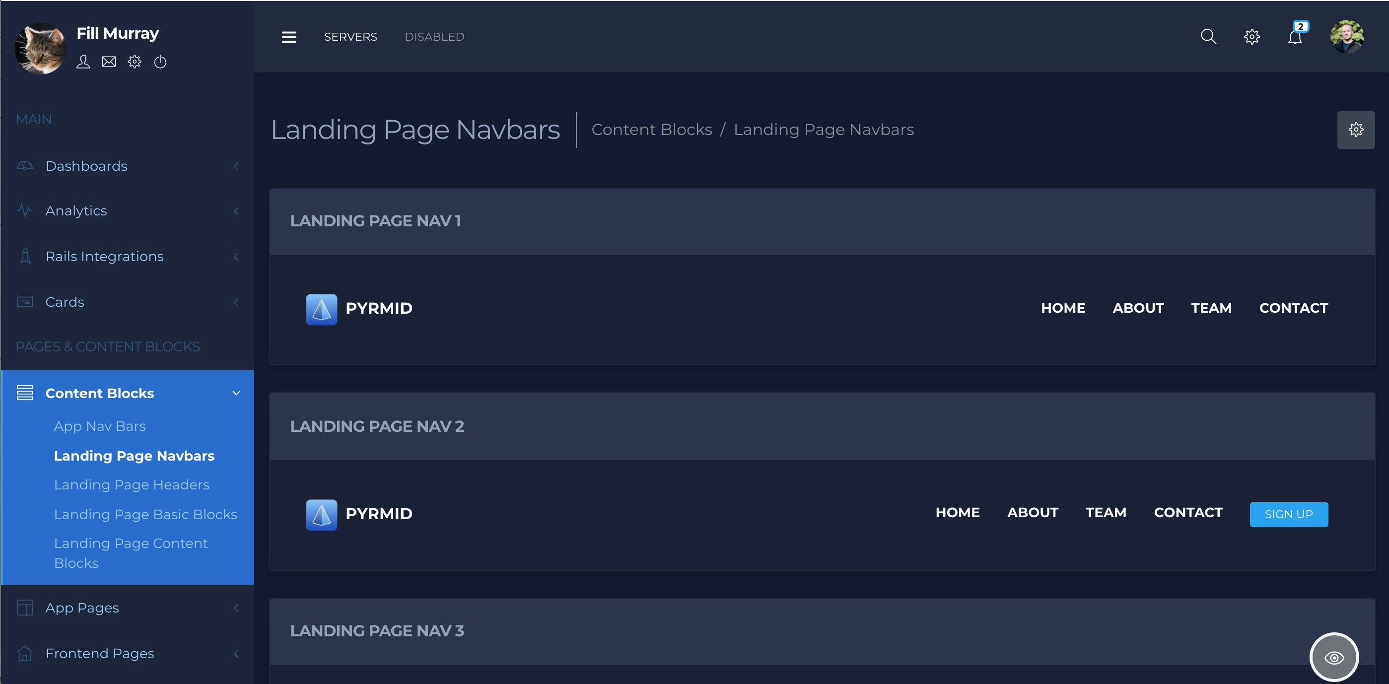 Rapid Rails Themes gallery image