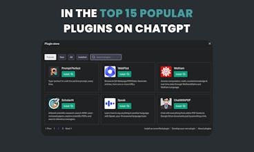 Prompt Perfect ChatGPT Plugin gallery image