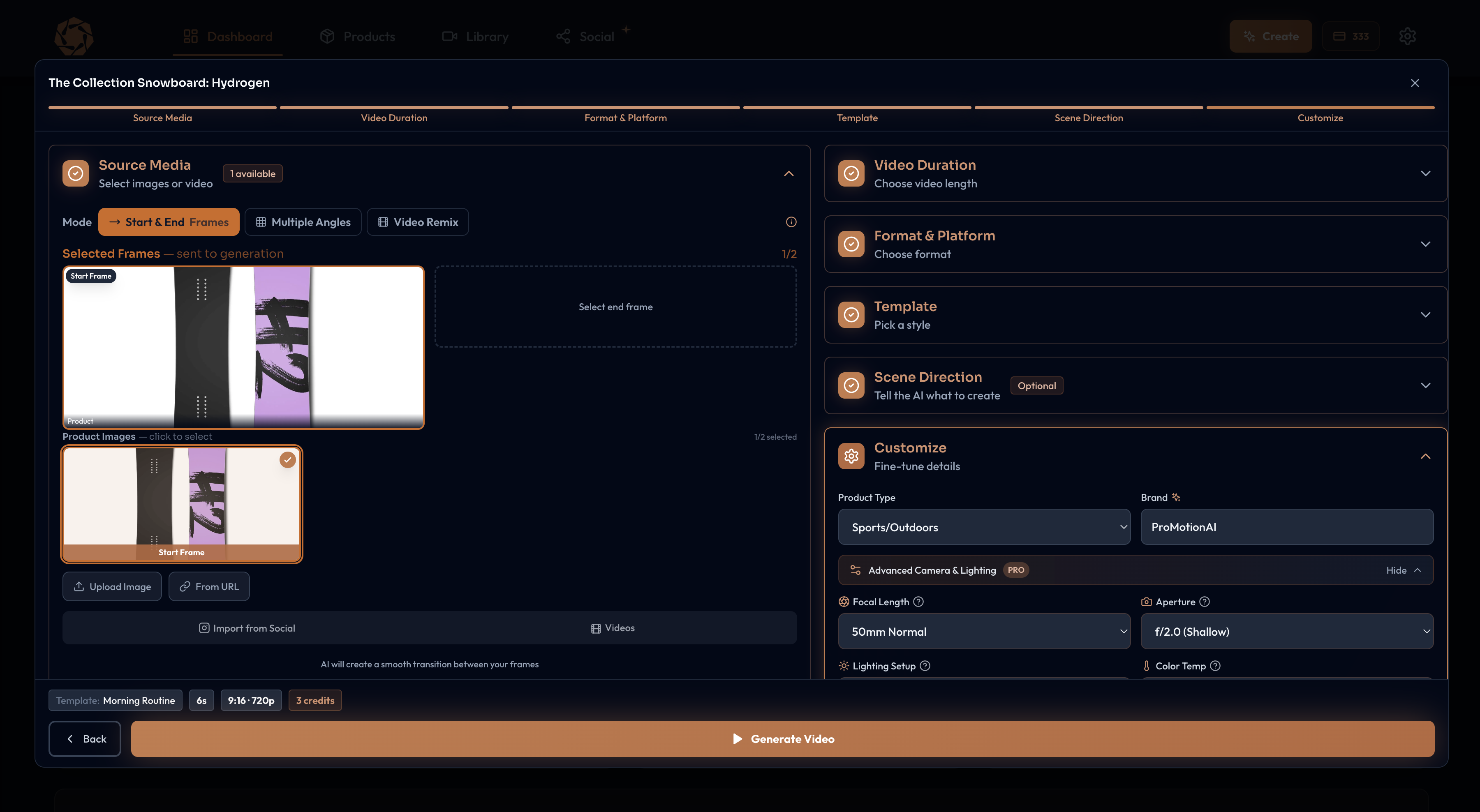 ProMotionAI: From SKU to Social gallery image