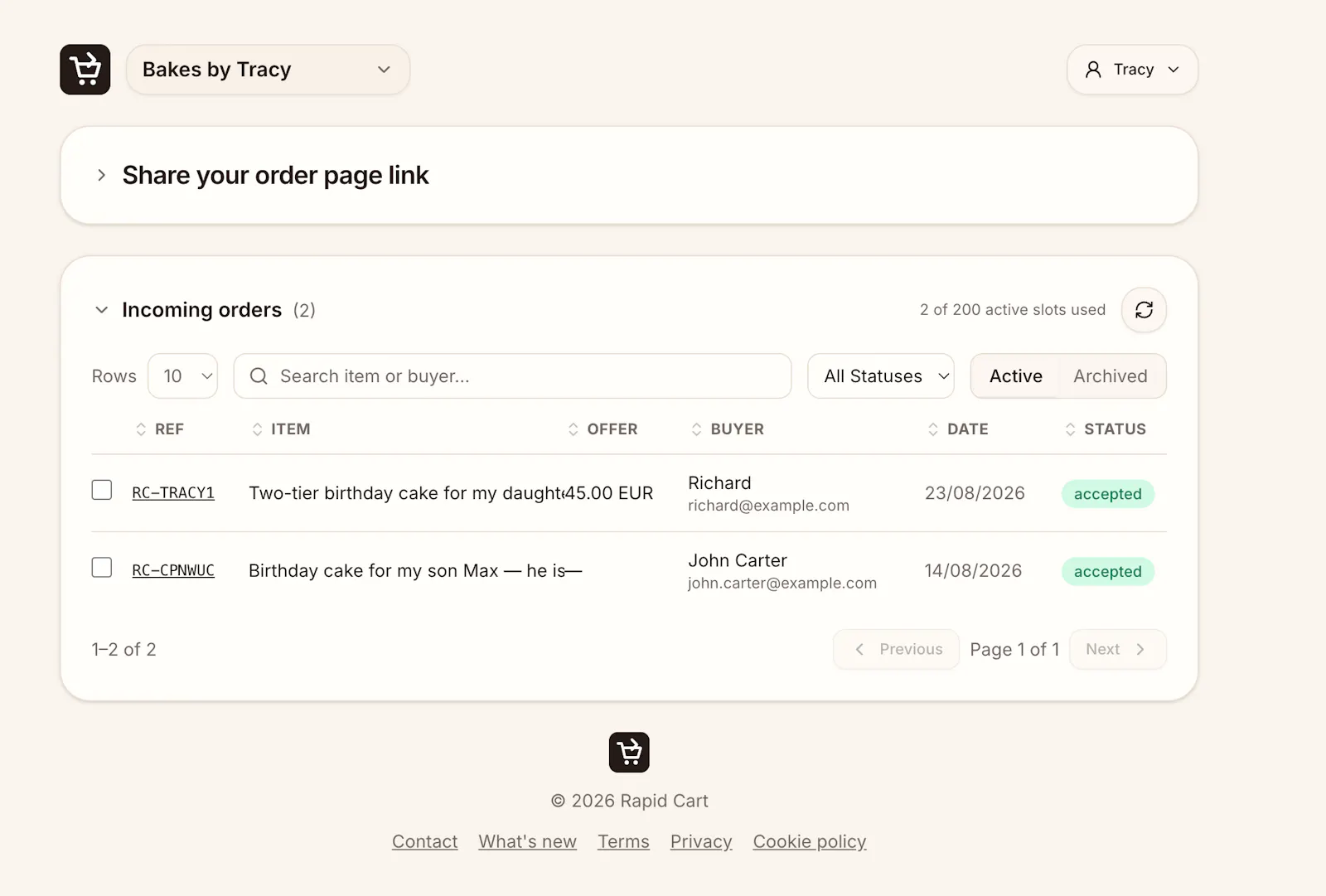 Rapid Cart screenshot 4