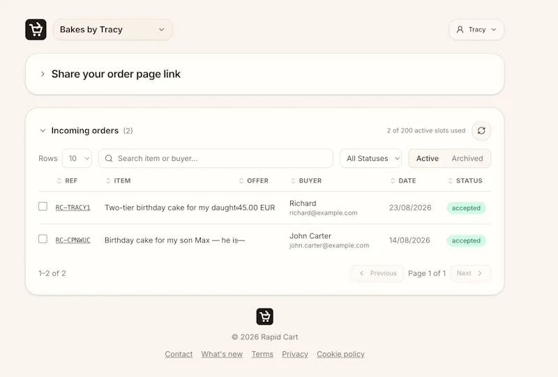 Rapid Cart screenshot 4