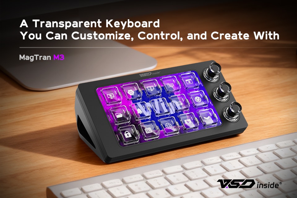 M3 - Customizable Transparent Keyboard