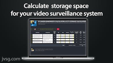 CCTV Storage Calculator gallery image