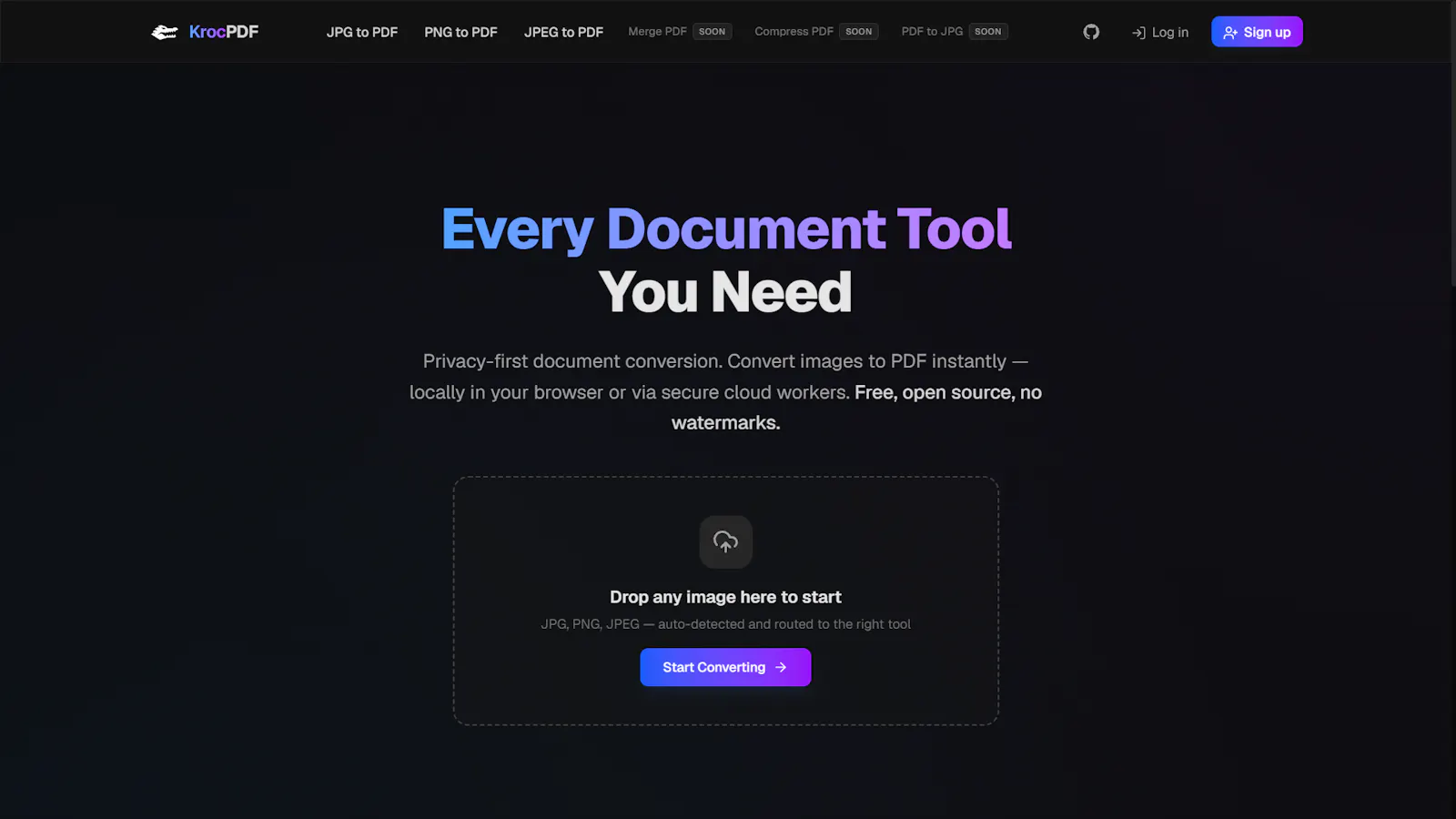 KrocPDF screenshot 1