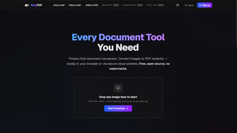 KrocPDF screenshot 1