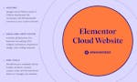 Elementor Cloud Website image