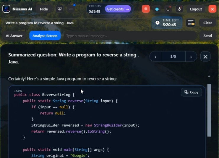 NiraswaAI Real-Time Interview Copilot gallery image