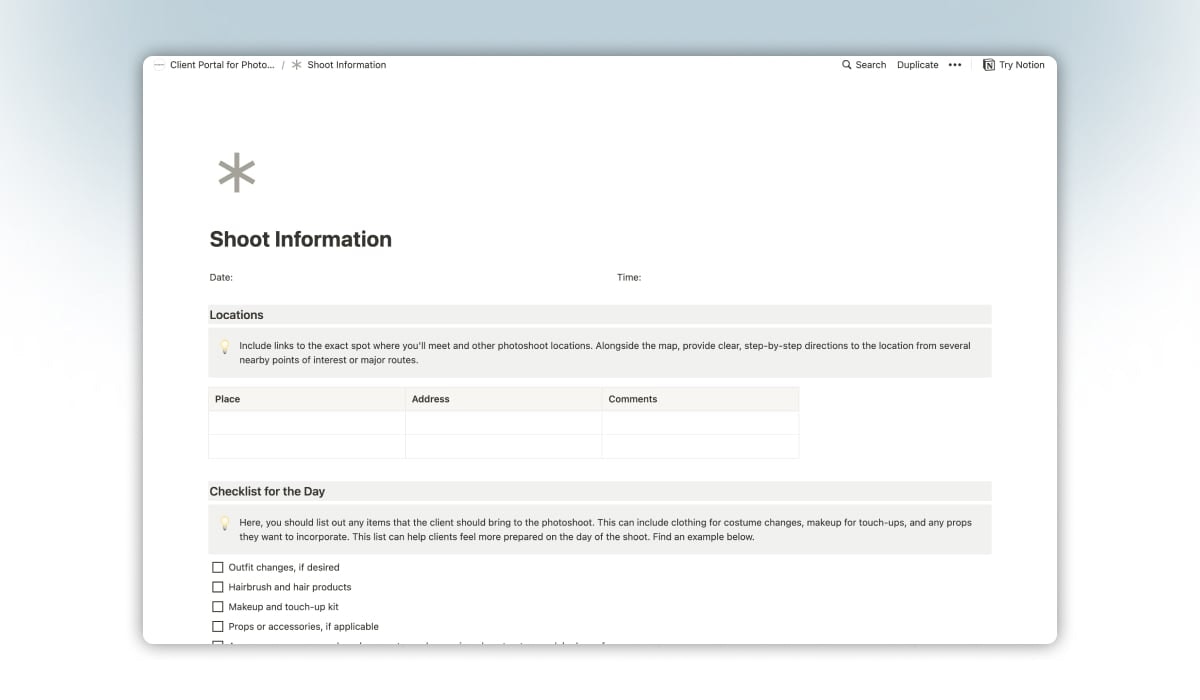 Mídia 2 de Portal do cliente para fotógrafos