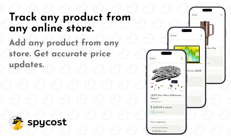 Spycost screenshot 2