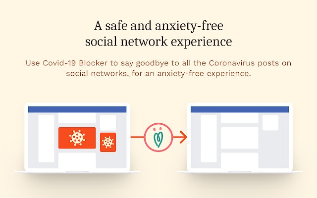 CoronaBlocker Chrome Extension gallery image