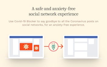 CoronaBlocker Chrome Extension gallery image
