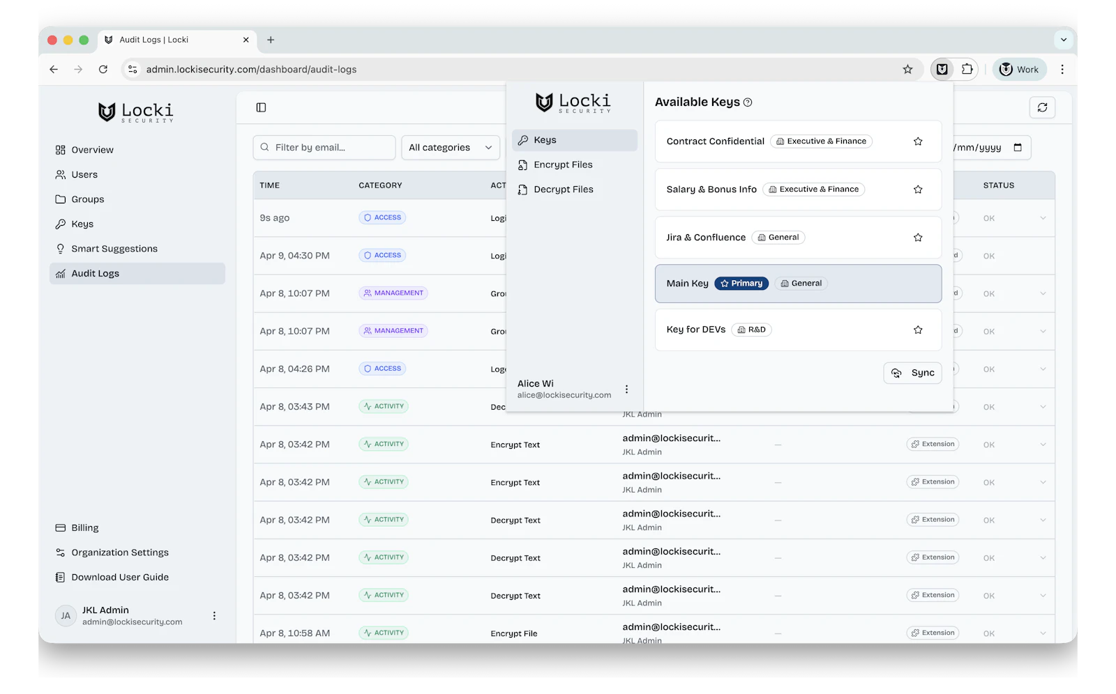 Locki Security screenshot 2