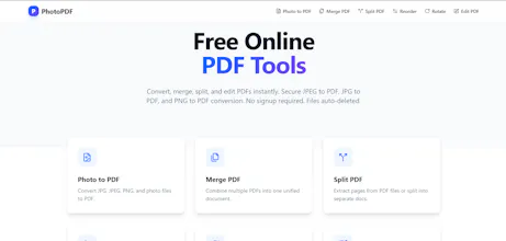 Photo to PDF gallery image