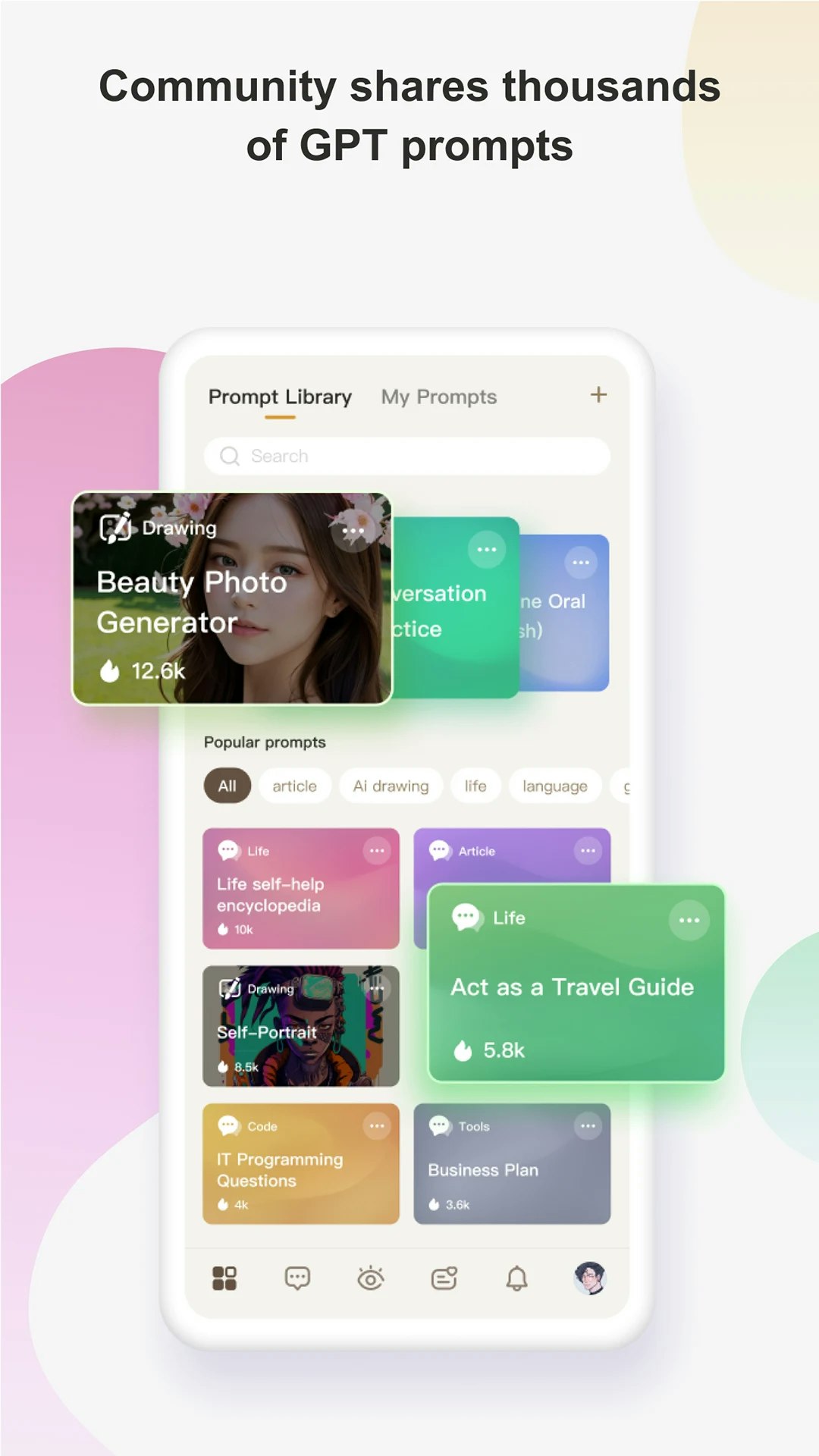 Das - AI -Chat unterstützt iOS/Android/PC/Mac, fasst Text2Img mit Medien 4
