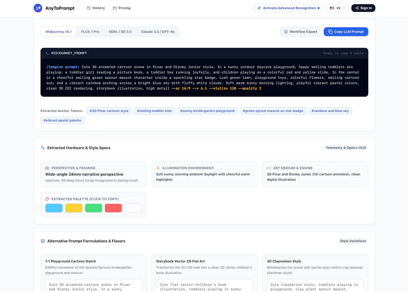 AnyToPrompt screenshot 3