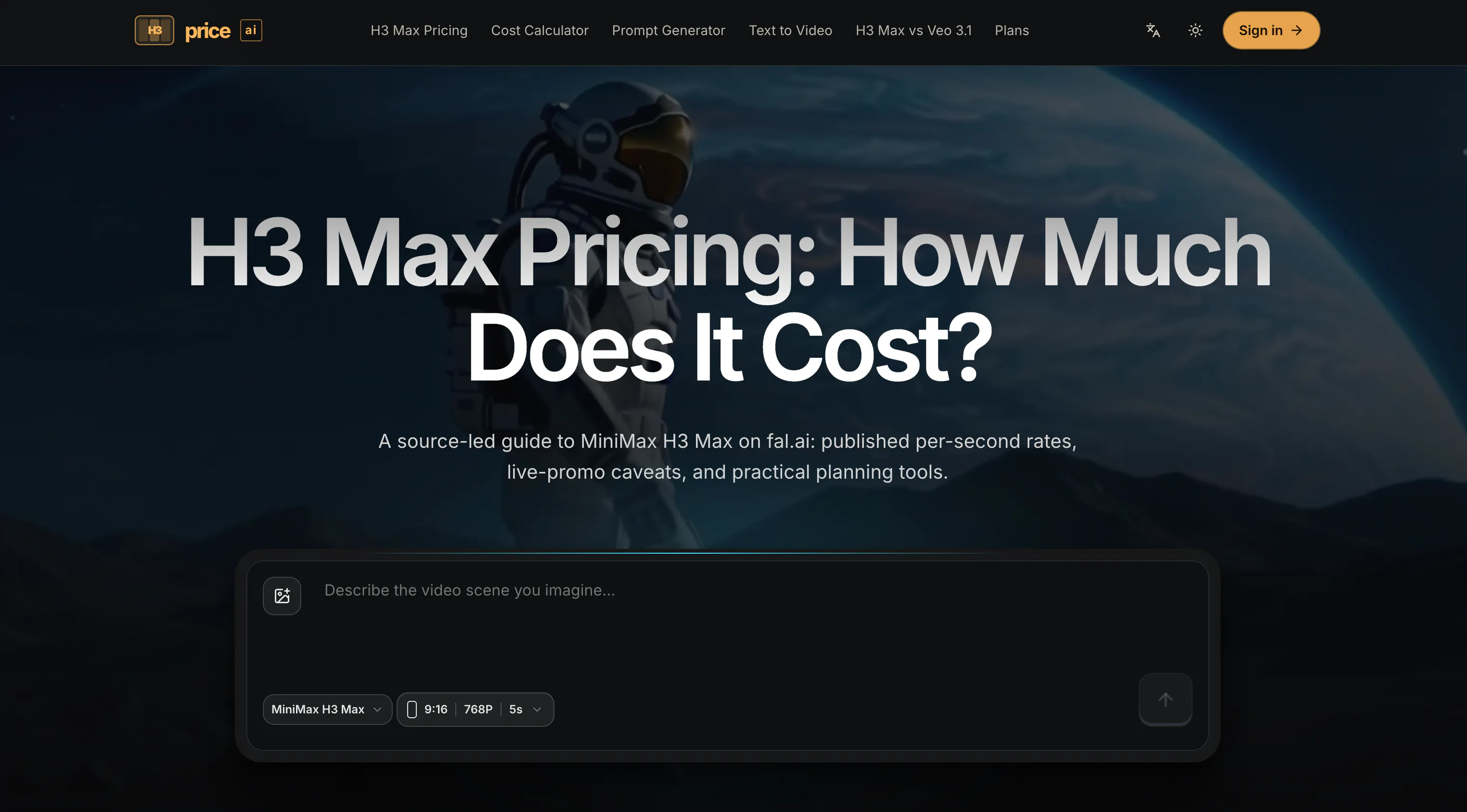 h3price ai logo