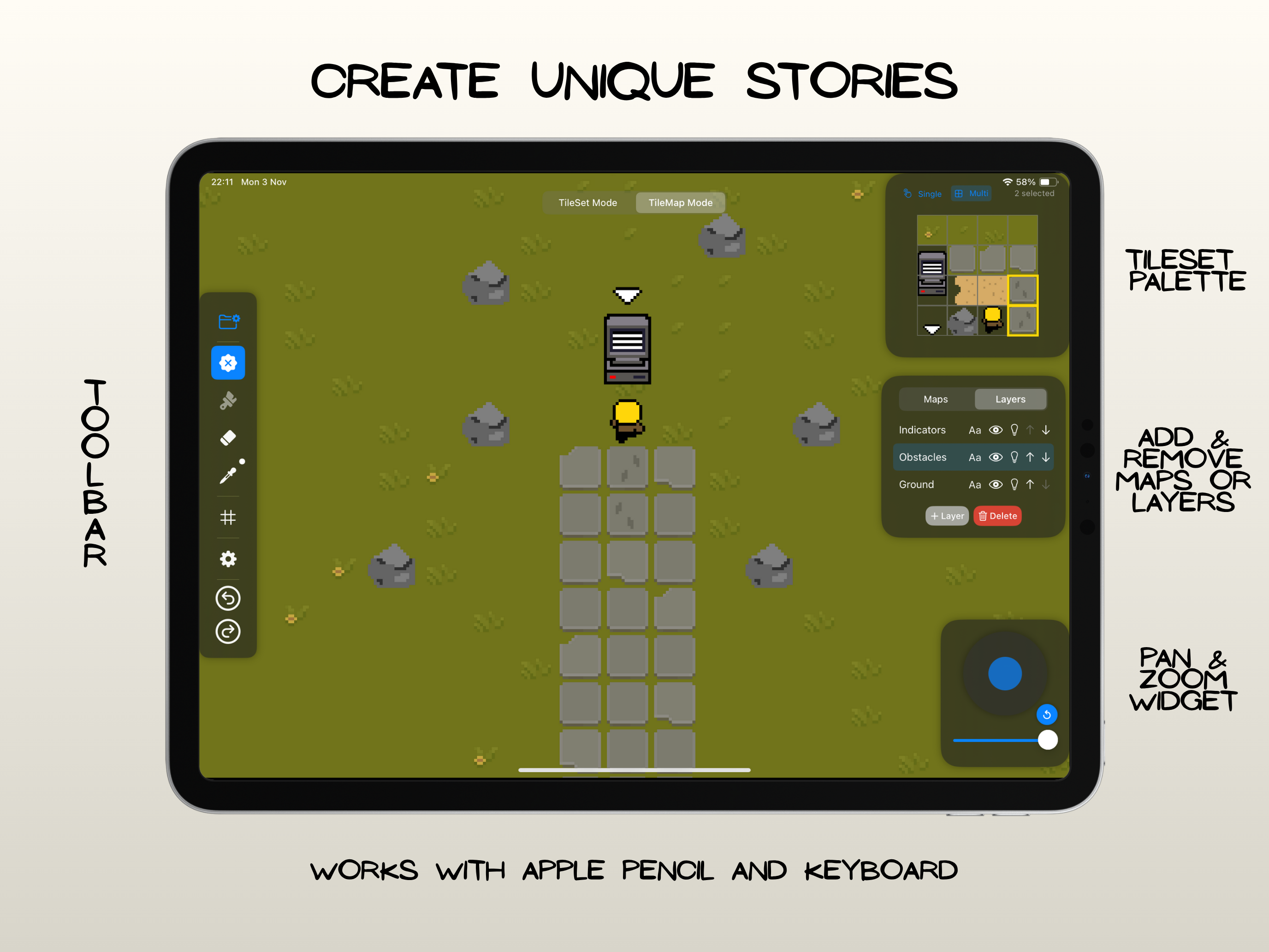 TilePix - Main product screenshot demonstrating key features and user interface