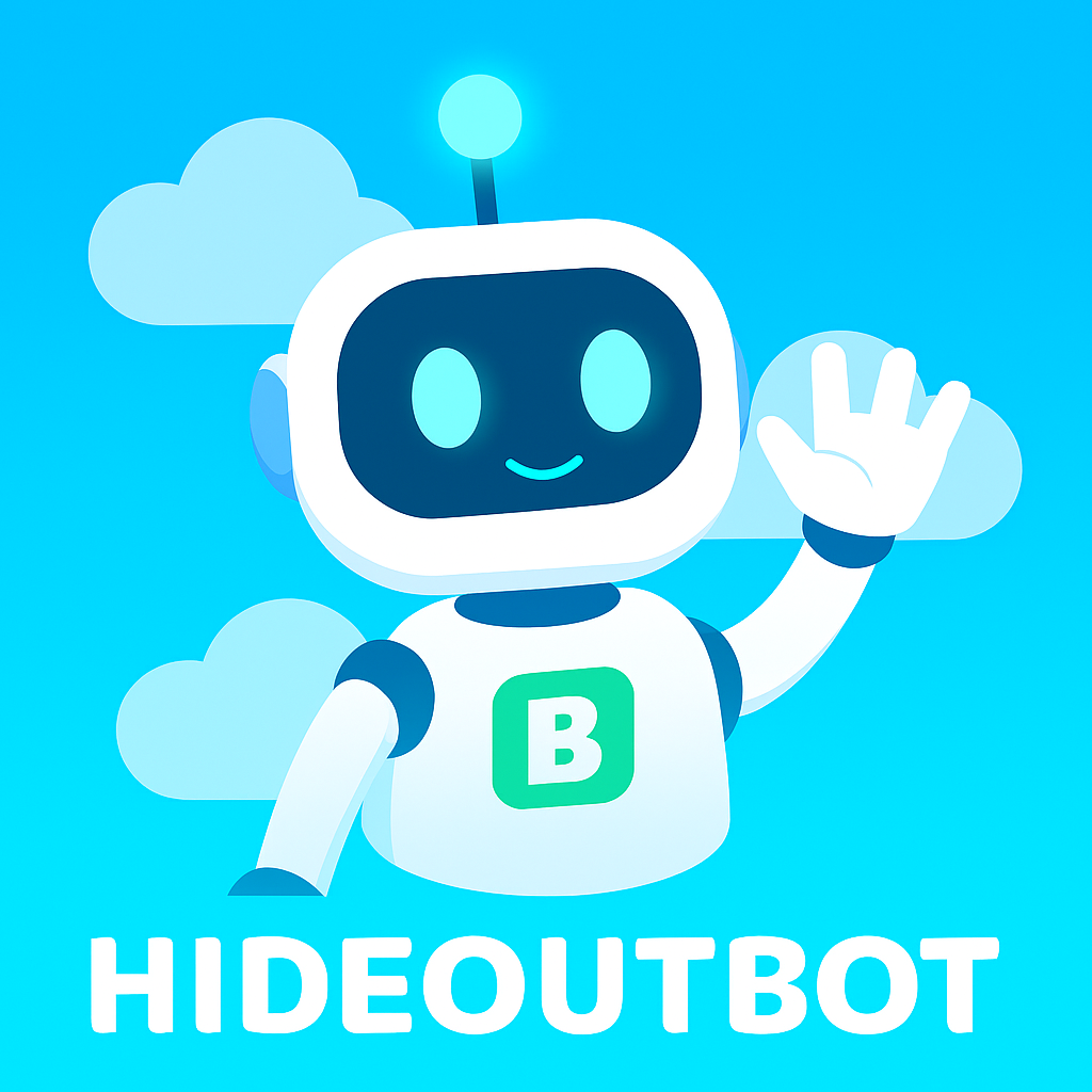 Hideout Bot logo - Product Hunt launch