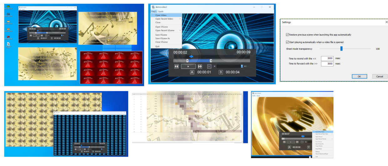 VideoScenePlayer 3.5 for Windows10