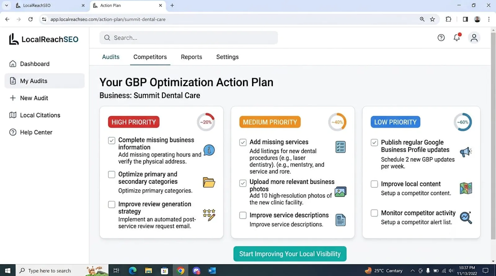 LocalReach SEO screenshot 3