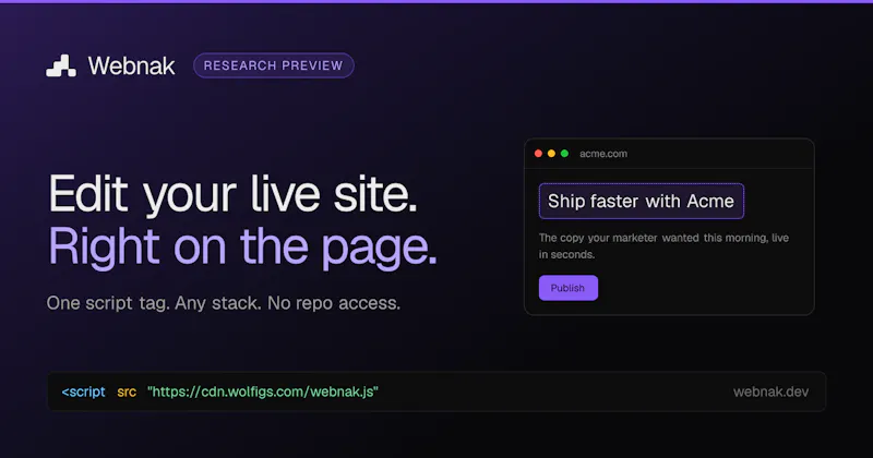 Webnak screenshot 1