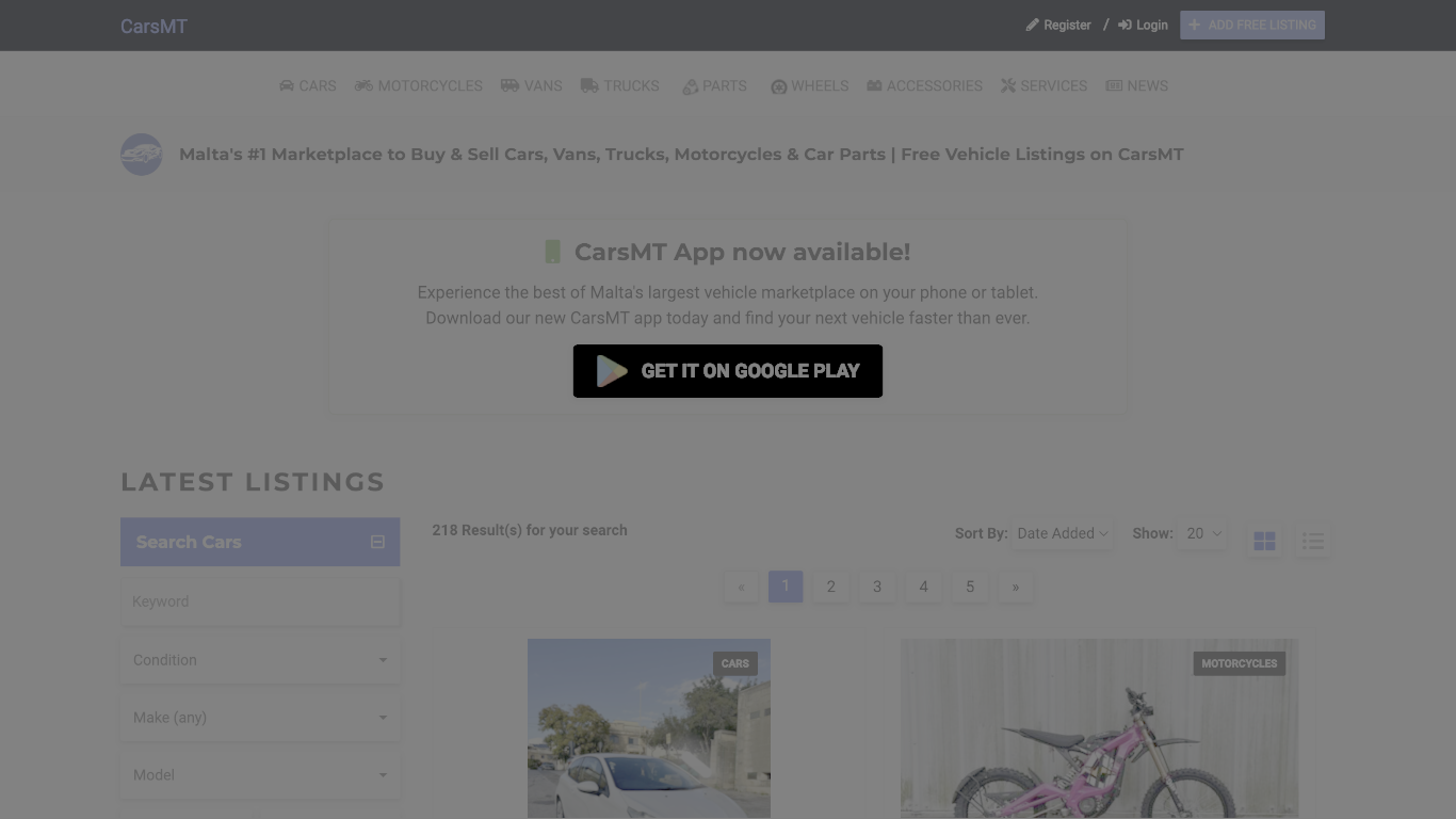 New or used Vehicles for sale in Malta gallery image