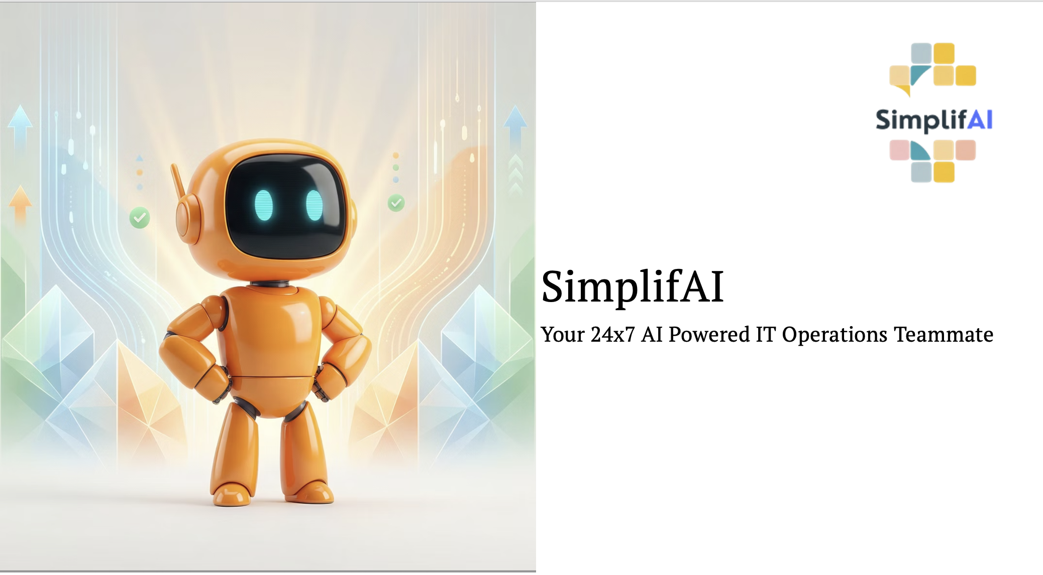 SimplifAI - Main product screenshot demonstrating key features and user interface