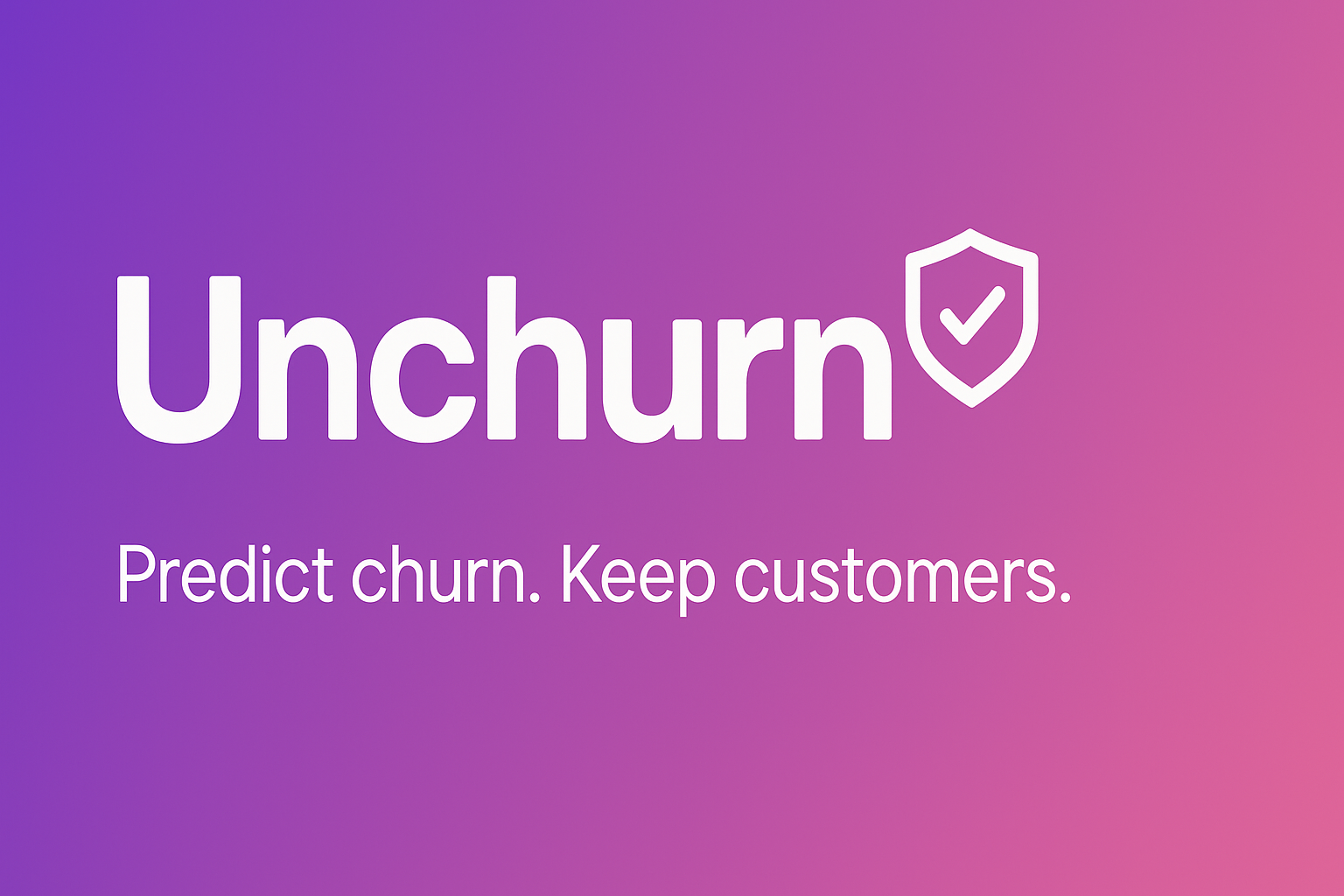 Unchurn gallery image