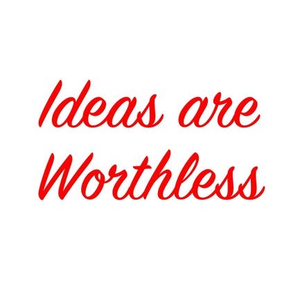 Ideas Are Worthless – Everything Is Dying media 1