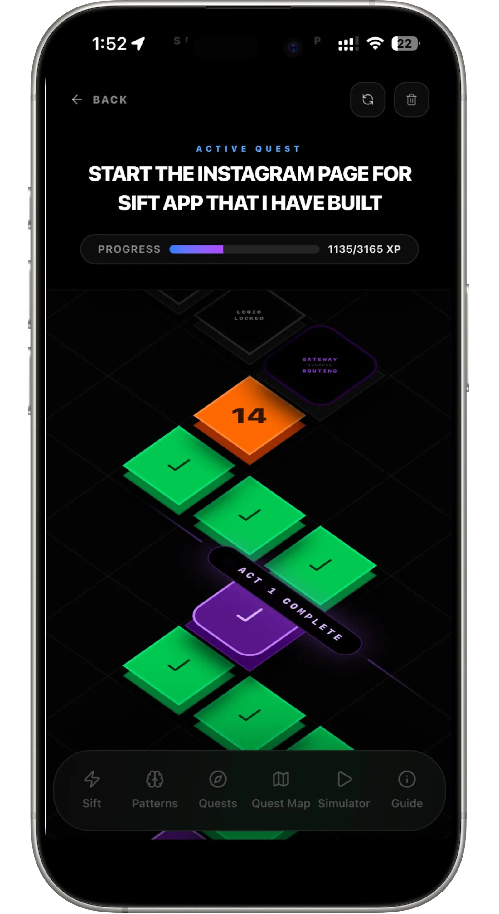 SIFT screenshot 12