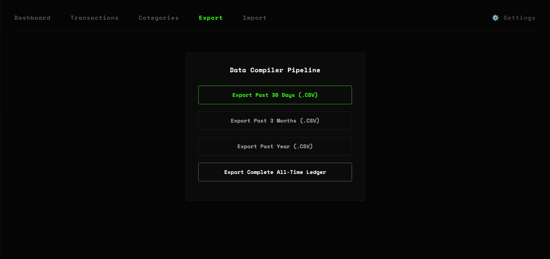 XYZ Ledger gallery image