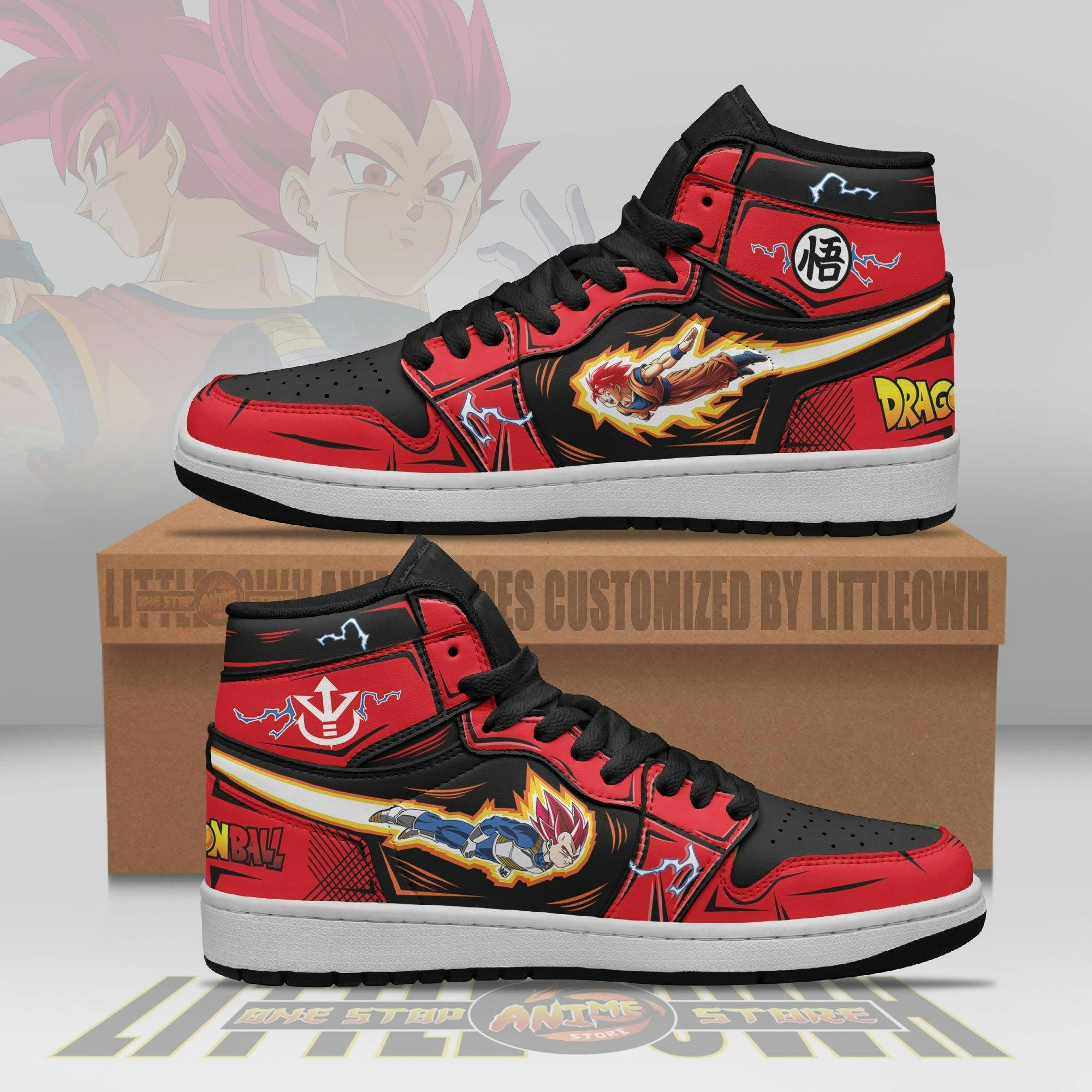 Goku and Vegeta Shoes