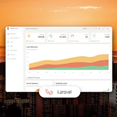 Paper Dashboard Laravel