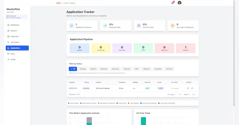 WorkInPilot screenshot 11