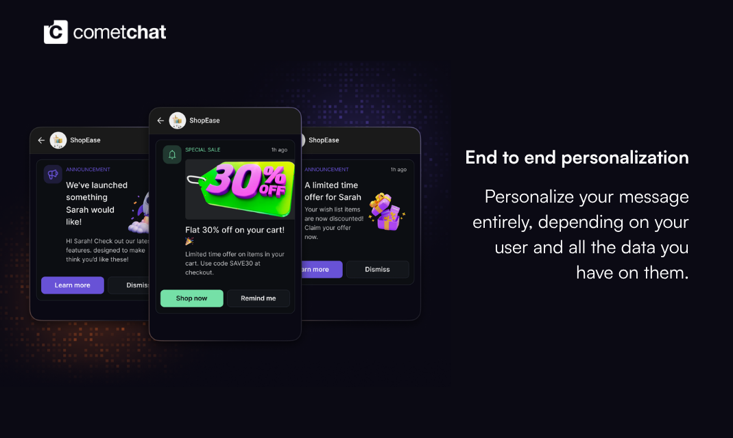 CometChat Campaigns gallery image